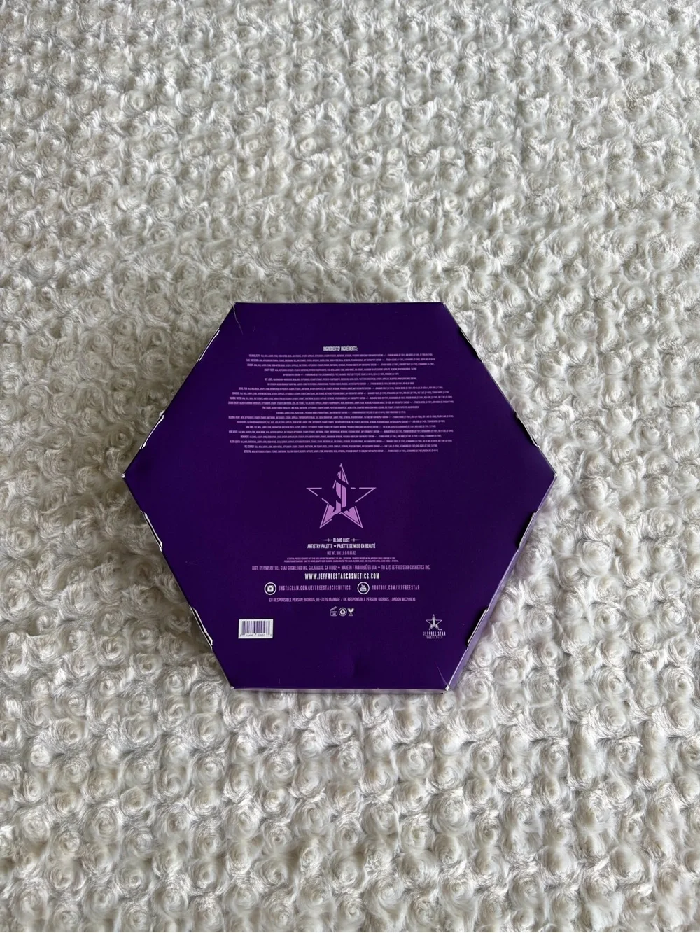 New Jeffree Star Blood Lust Eyeshadow Palette